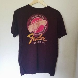 Fender men's short sleeve t shirt
